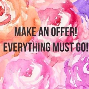 MAKE OFFERS - EVERYTHING MUST GO